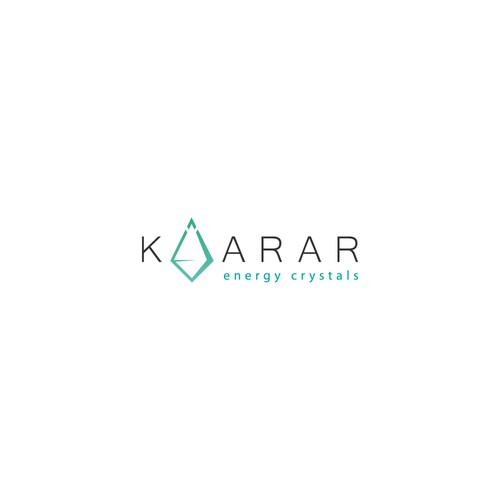 Logo for a crystal healing energy brand