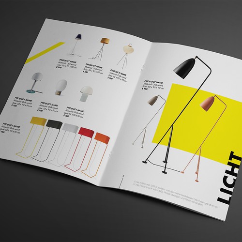 Catalog brochure design