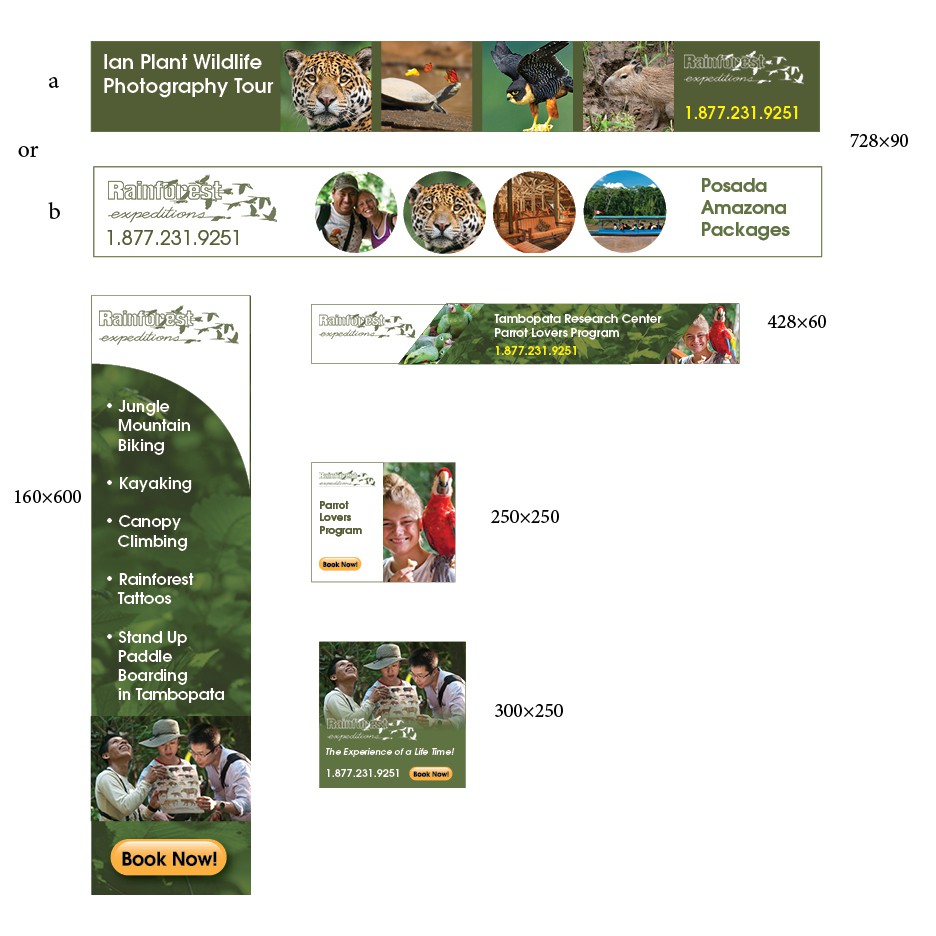 Banner Ad for Rainforest Expeditions
