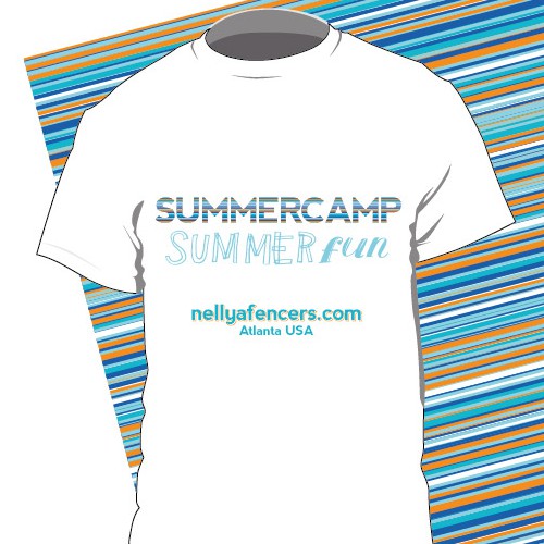 Summercap t-hirt design