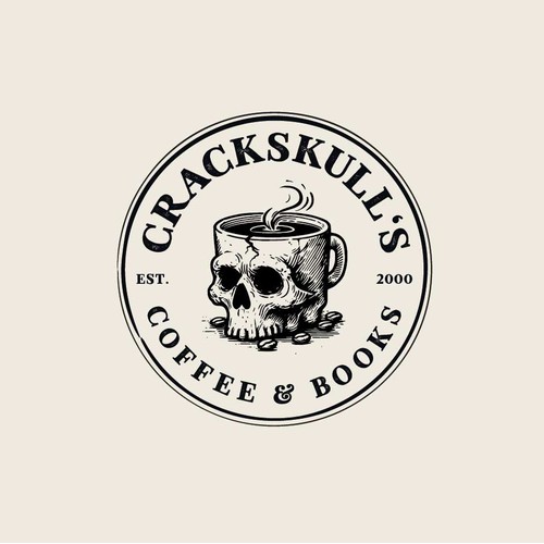 Crackskull's • coffee • books