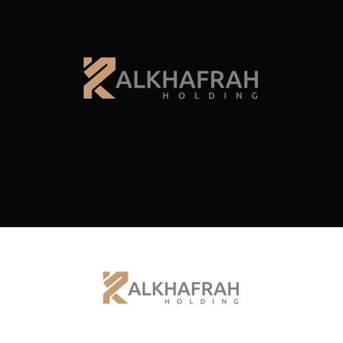 Creat an Abstract logo Containing a combination of two letters one in ENGLISH the other in ARABIC,,,