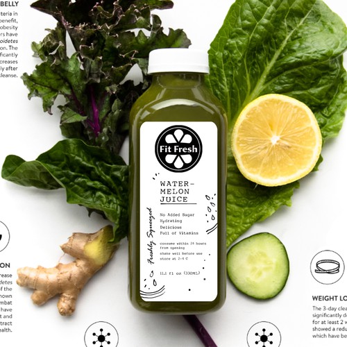 Juice Label Design