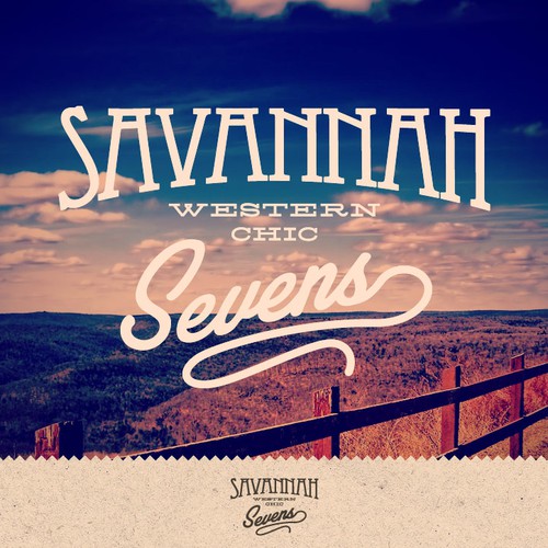 Savannah Sevens Western Chic - Create a logo to "brand" this new western/vintage boutique!