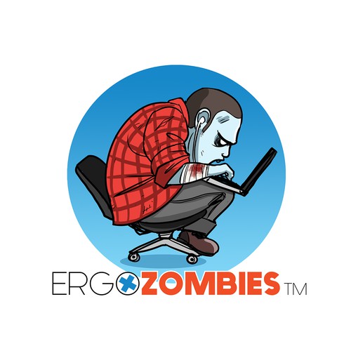 Zombie logo design