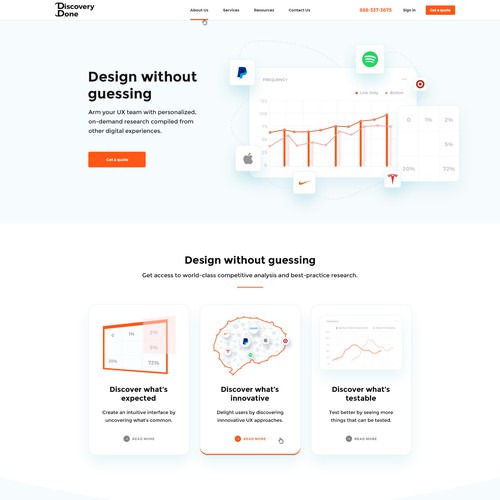 Discovery Done Website Design