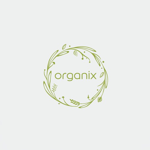 Modern logo with organic feel