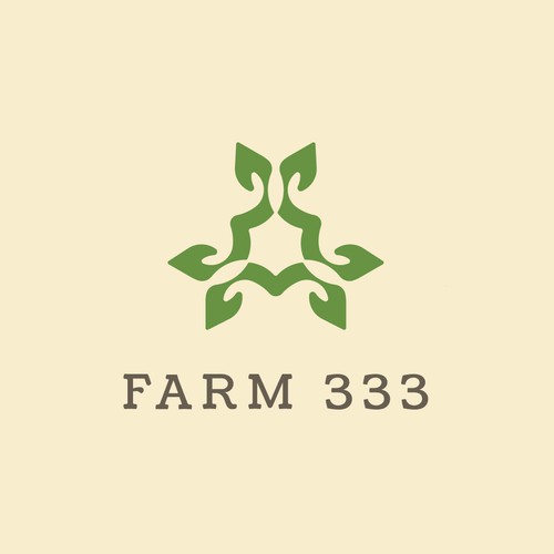 Powerful logo for Farm 333