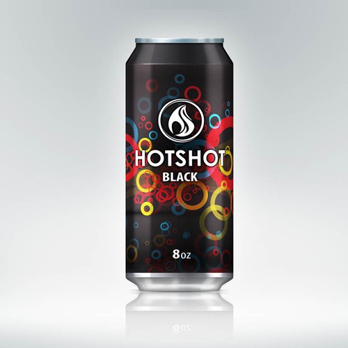 Hotshot - Product Labels for Hot New Drink