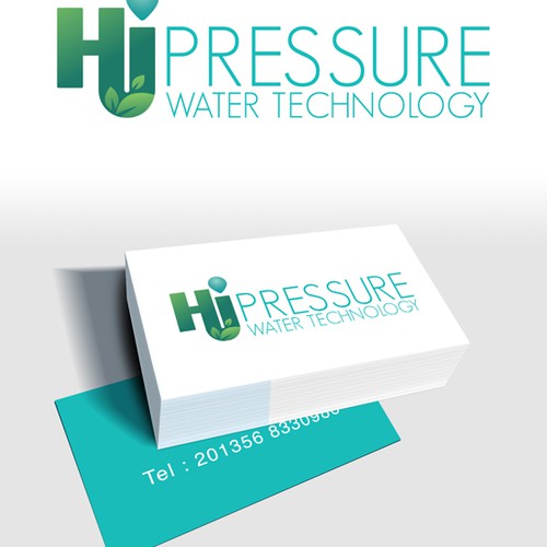 Redesigning for pressure cleaning company logo.