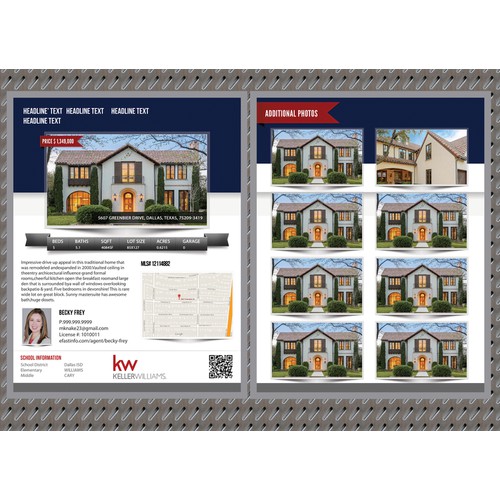 eFastinfo Property Brochure Flyer Design