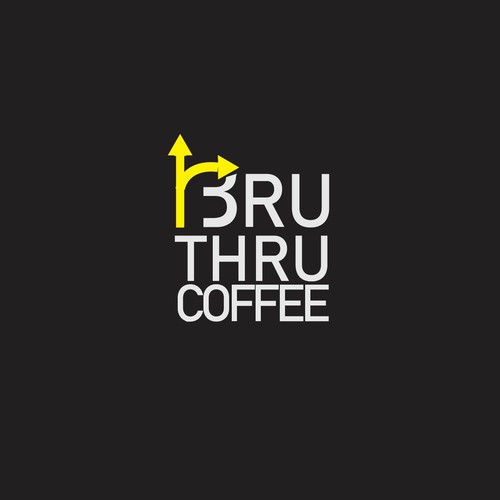 Drive Thru Coffee Shop Logo