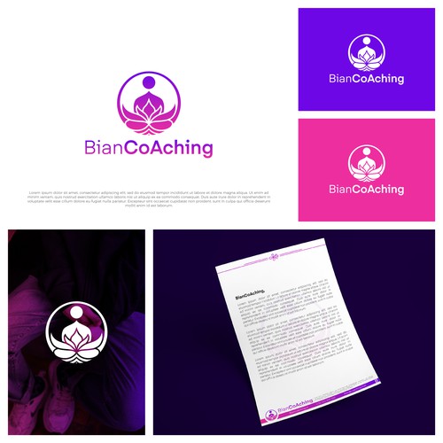  Logo and watermark letter concept from BianCoAching