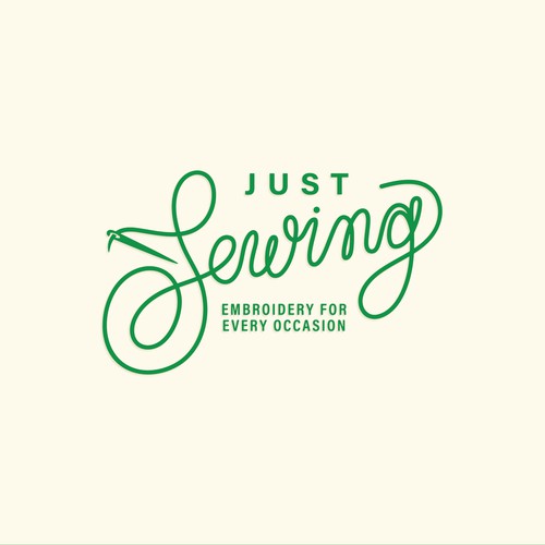 Just Sewing Logo