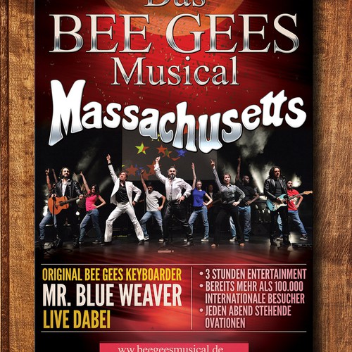 New layout for success musical: "Massachusetts - Das BEE GEES Musical"