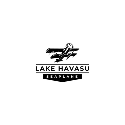 silhouette logo for Lake Havasu Seaplane