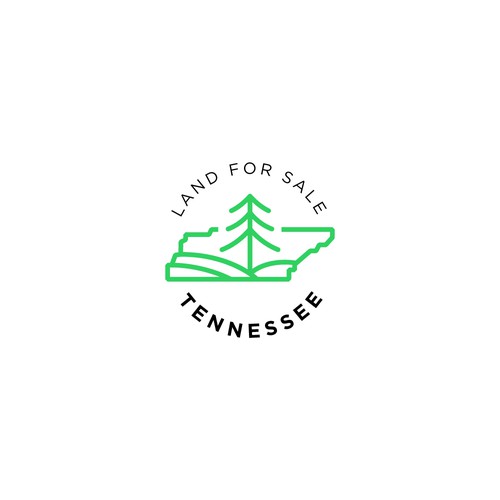 Monoline Logo for Land For Tenessee