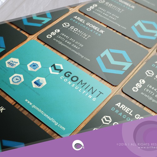 Business Cards for GoMint Consulting
