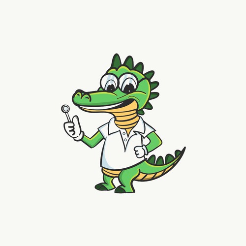 Crocodile mascot