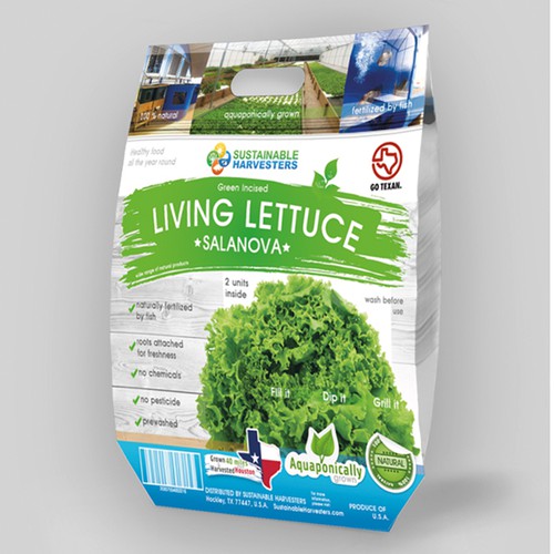Living Lettuce Packaging