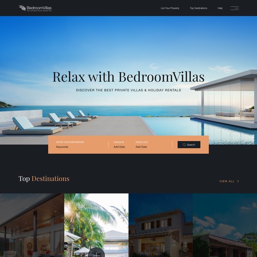 Website design layout