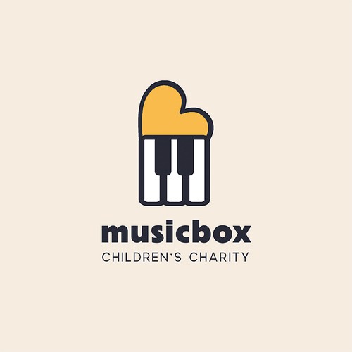 Musicbox Children's Charity Branding & Logo