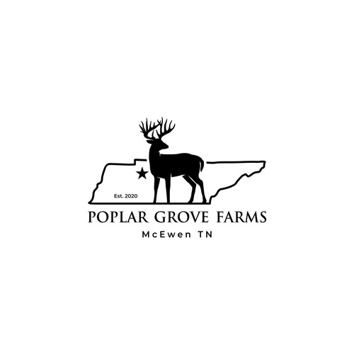 POPLAR GROVE FARMS LOGO CONCEPT