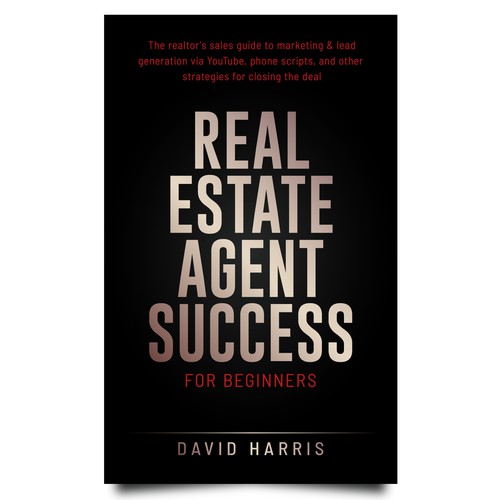 Real Estate Agent Success For Beginners Book Cover