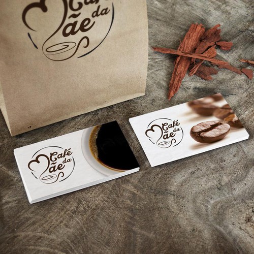 Create a Logo For 'Café da Mãe' something like 'Mother's Coffee'