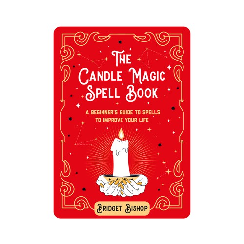 Cover design for a spell book