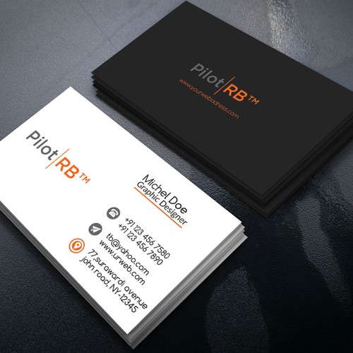 Simple professional Business card