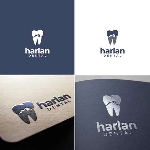 Logo design for Harlan Dental