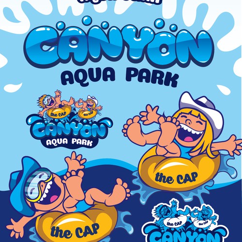Logo for Kids water park