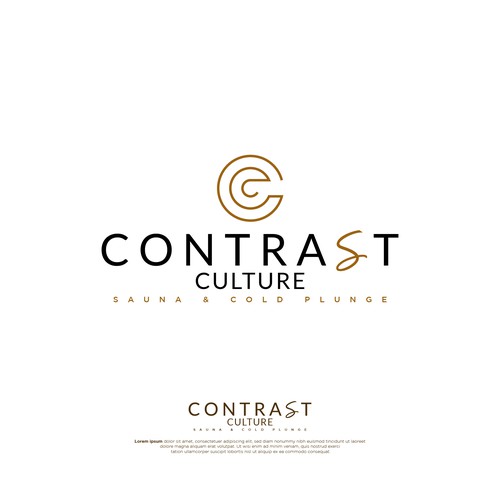 Minimalist Luxury Logo for Contrast Culture