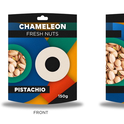 Product packaging for fresh nuts product