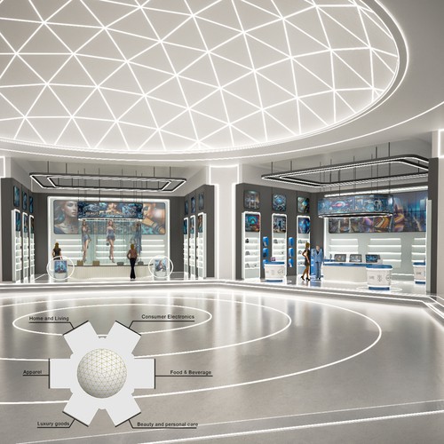  3D Shopping Retail Store