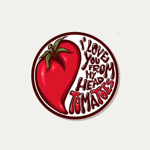 Tomato sticker