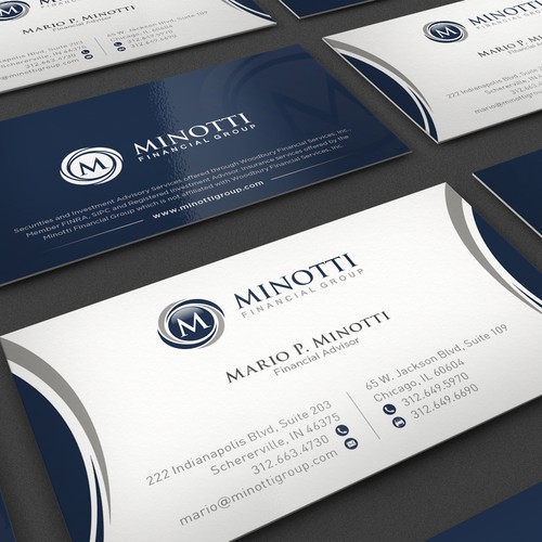 Business card for Financial Advisor