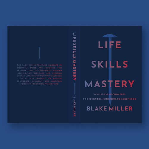 Minimalistic Cover for Life Skills Mastery: 13 Must-Know Concepts for Teens Transitioning to Adulthood