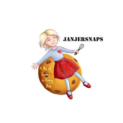 Logo concept for packaging of cookie 🍪 