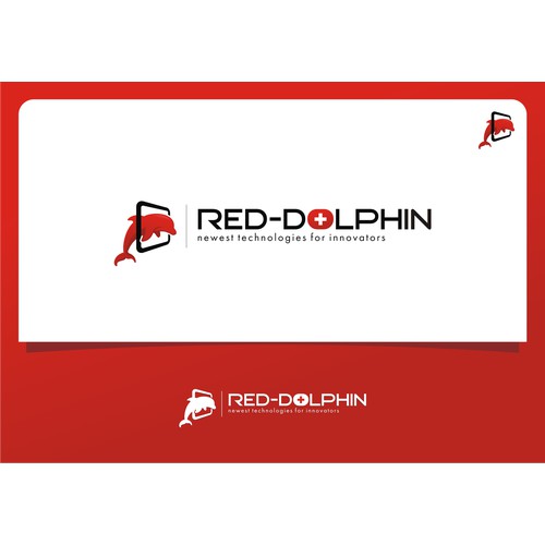Create the logo for RED-DOLPHIN