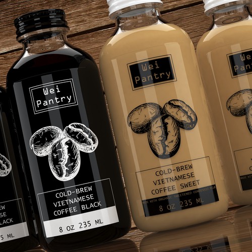 Vietnamese Cold Brew Coffee Design 