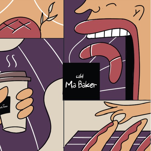 Illustration concept for bandbox 