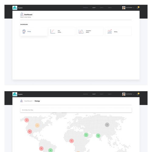 Hit map dashboard 