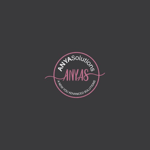 Logo for a aesthetic and massage services.