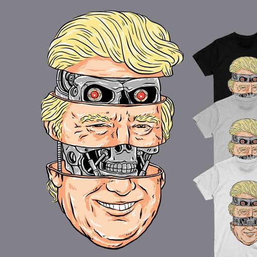 Donald Trump is a Terminator under the skin