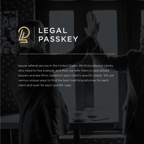 Logo designs for Legal Passkey