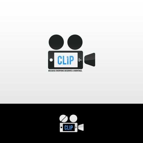 Create an intriguing logo for a video editing iOS app