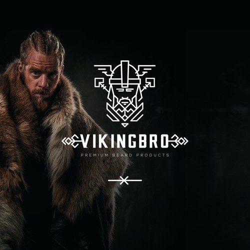 LOGO VikingBro for beard cosmetic brand