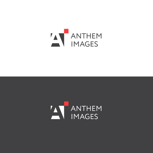 Modern strict photography logo